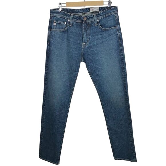 AG Jeans Adriano Goldschmied Tellis Men 34x34 (Tag 32) Modern Slim Denim 360 NEW